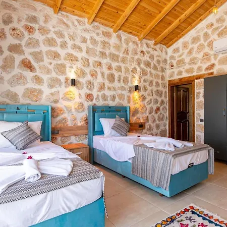 Kalkan'da 2 Yatak Odali Jakuzili Villa-villa Seabird * Kaş