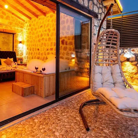 Kalkan'da 2 Yatak Odali Jakuzili Villa-villa Seabird *