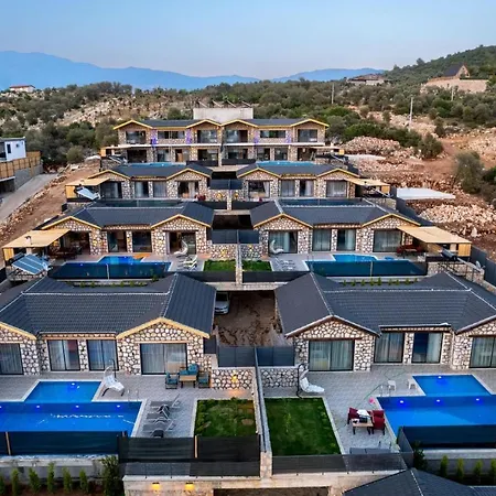 Kalkan'da 2 Yatak Odali Jakuzili Villa-villa Seabird *