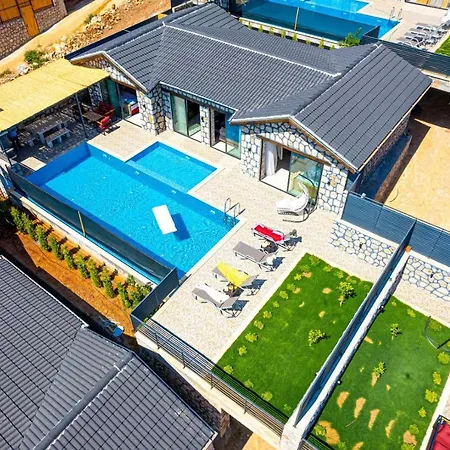 Kalkan'da 2 Yatak Odali Jakuzili Villa-villa Seabird Kaş