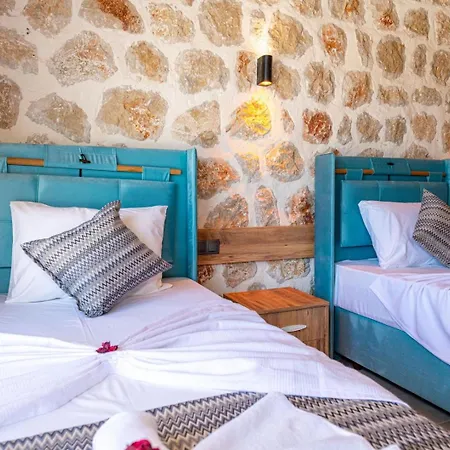 Villa Kalkan'da 2 Yatak Odali Jakuzili Villa-villa Seabird *